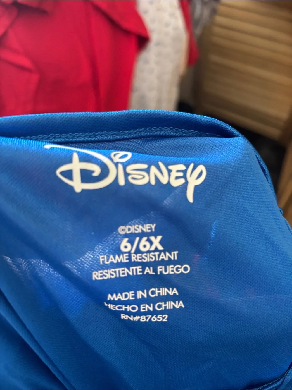 Disney Snow White Inspired Dress - Blue, Yellow & Red 6/6X